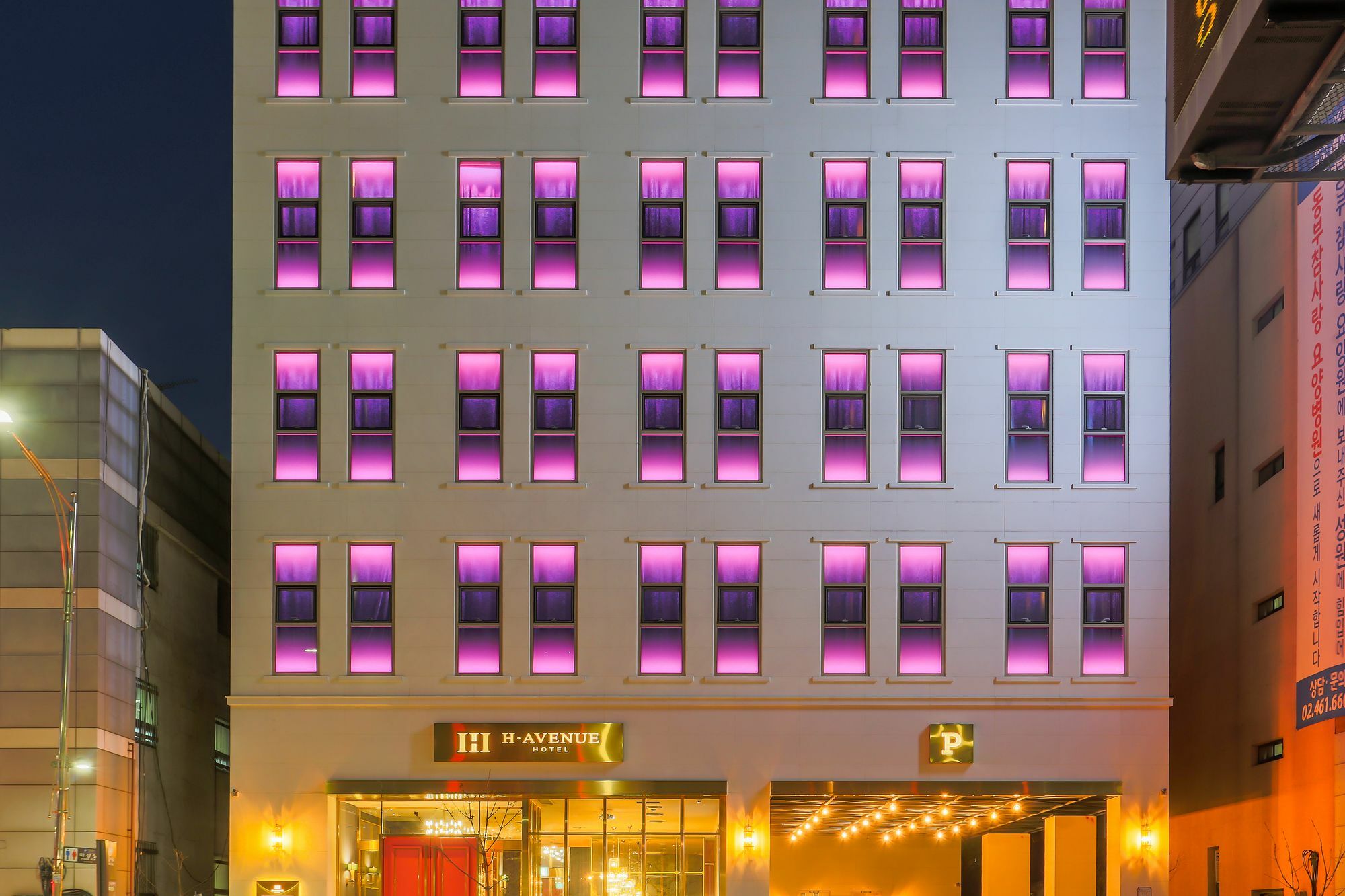H Avenue Hotel Kondae Seongsu Seoel Buitenkant foto