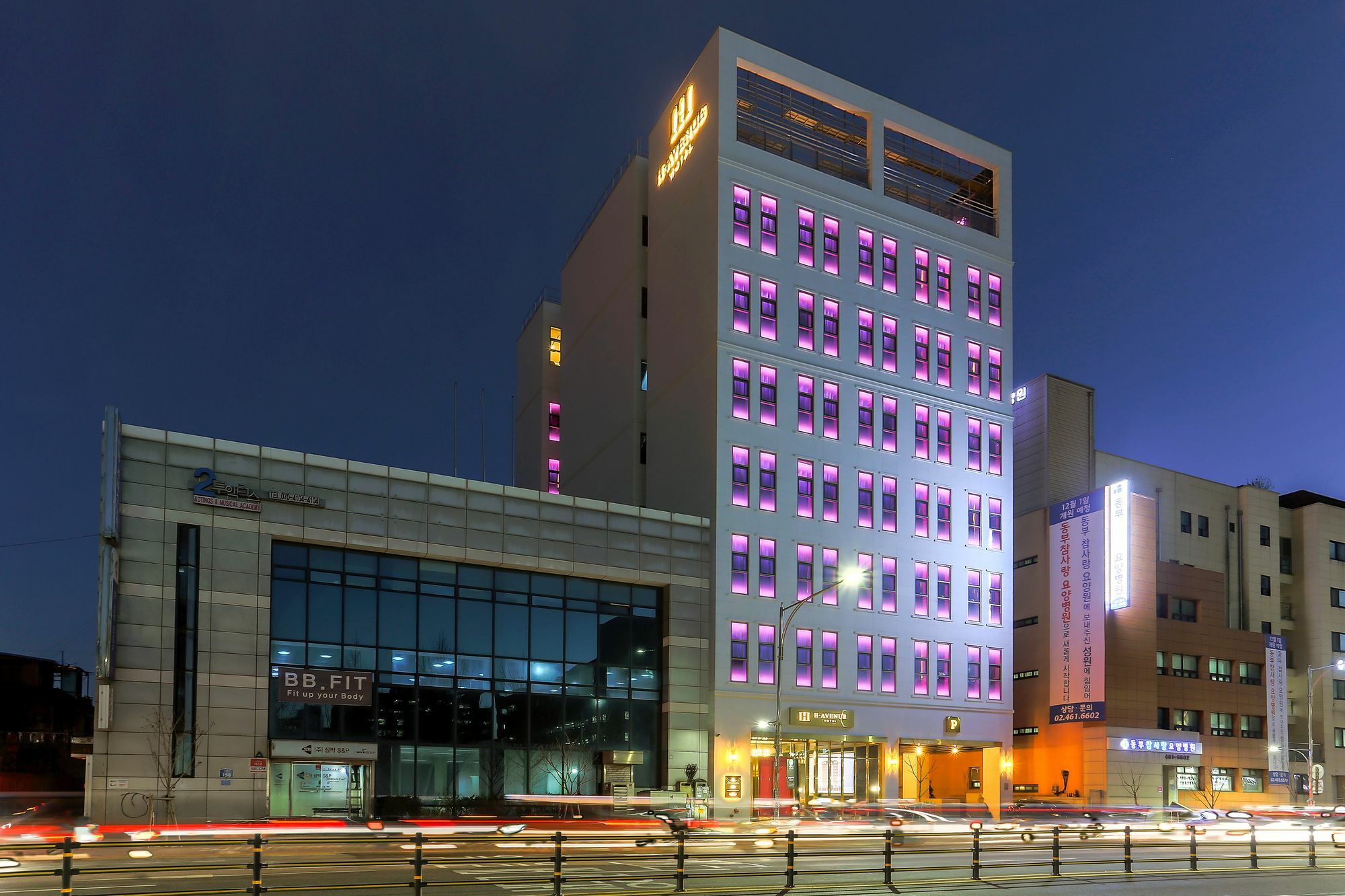 H Avenue Hotel Kondae Seongsu Seoel Buitenkant foto
